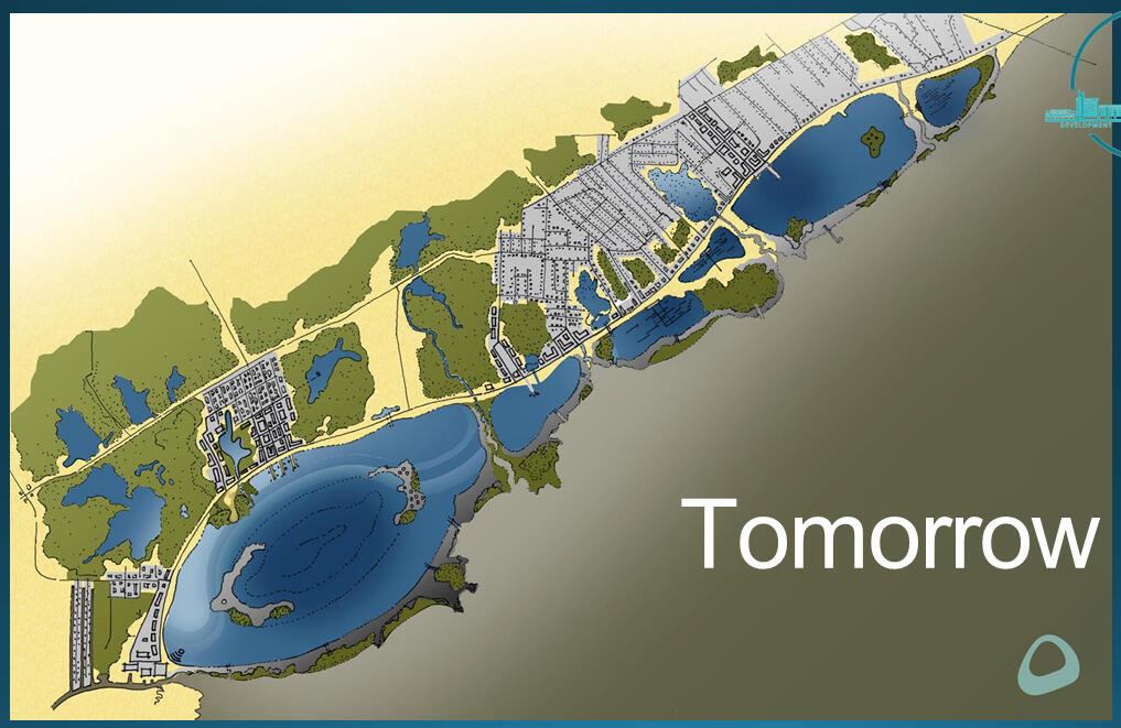 The future, protected Waveland, MS coastline